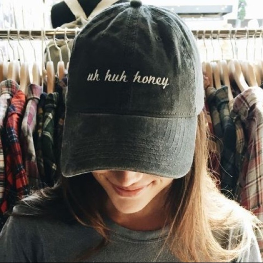 Brandy Melville Uh Huh Honey Baseball Cap